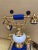 European-Style Retro Table Decoration Personalized Master Telephone with Light Pendulum Clock Gift Amazon Supply