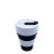 Silicone coffee folding cup travel portable folding water cup creative telescopic pocket cup 450LM