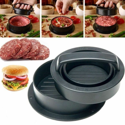 Hamburger Meat Pressing Machine Patty Pressure Combination Pack Meat Pressing Machine Hamburg Making Machine Household Hamburger Maker DIY Hamburger Press