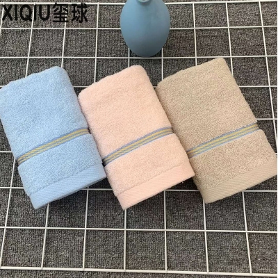 Xi Ball towel manufacturer three colors universal water absorbent face towel for men and women