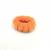 The factory direct selling stretch bright silk flower tooth head ring sells like hot sell 12 packages