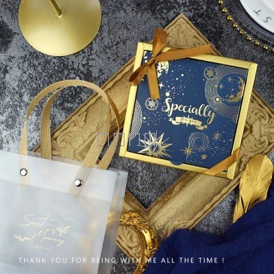 Wholesale Customized European Wedding Candy Packaging Gift Box Square Candy Box