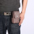 New men's mobile phone bag wearing belt belt canvas business anti-theft anti-wear vertical multi-function zero wallet wholesale