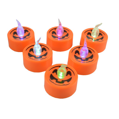 Halloween party decorations led electronic jack-o '-lantern atmosphere decorations lights toys jack-o' -lantern candle lights