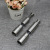 Pepper Manual Grinding Bottle 201 Stainless Steel Hand Push Style Pepper Mill Finger Press Pepper Grinder