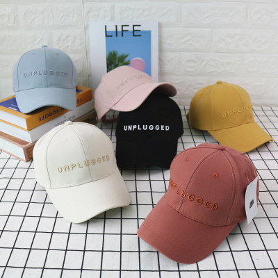 Spot wholesale fashion baseball cap 100% cotton cap men and women lovers sun hat embroidered letters of the adult hat