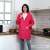 Korean Style Fashionable Cooking Waterproof Apron Long Sleeve Protective Clothing Overclothes Adult Work Clothes Sleeved Kitchen Oil-Proof Female Autumn and Winter
