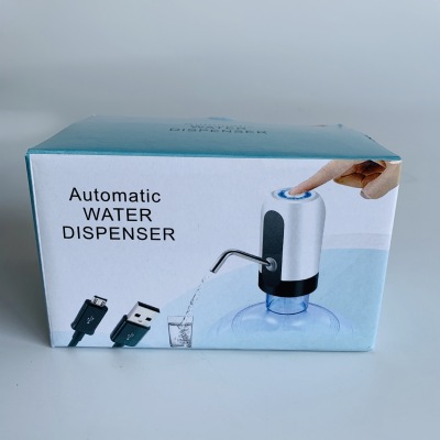 New Electric Barreled Water Pumping Water Device Smart Water Dispenser Household Mineral Spring Purified Water Bucket Charging Press Water Dispenser