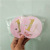 Wholesale Custom Baby Month Stickers Baby Age Gold Foil Stickers round + Tie Type