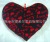 40x38cm Crystal Printing Super Soft Heart-Shaped Love Heart-Shaped Pillow Cushion