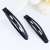 South Korea black BB clip edge clip adult hair clip coil hair clip wire clip clip female bangs small clip headpiece