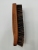 Brown Red Wooden Handle Clothes Brush, Shoe Brush, Flower Horse Hair Mixed Hairline