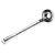 Stainless Steel Spoon Thickened Stainless Steel with Hook Oz Juice Shell Soup Ladle Stirring Spoon Milk Tea and Coffee Oz Spoon