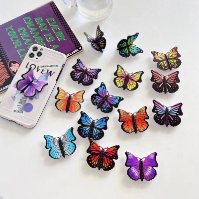 Butterfly type multi-function creative small fresh mobile phone stand web celebrity universal mobile phone stand