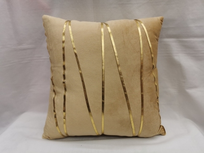 Gold bar pillow pillow case cushion cushion cushion cover sofa back car waist