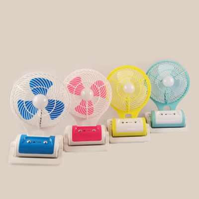 2020 New Foldable Student Fan Office Desktop Led Multifunctional Lighting Mini Noiseless Small Electric Fan