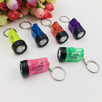 All environmental protection plastic flashlight strong light lighting small led wholesale practical with a gift children's luminescent toys
