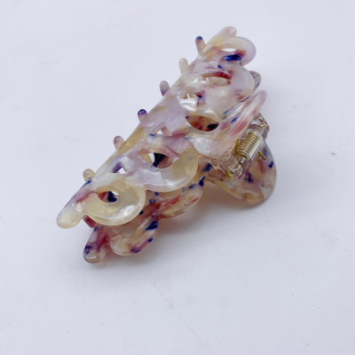 Baifeini High-Profile Figure Acetate Board Ins Wind Japanese and Korean Style Crown Claw Clip Ponytail Clip Crab Clamp Hair Clip