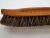 Brown Red Wooden Handle Clothes Brush, Shoe Brush, Flower Horse Hair Mixed Hairline