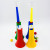 Factory direct World Cup three section large telescopic fans trumpet toys temple fair street stalls selling new style