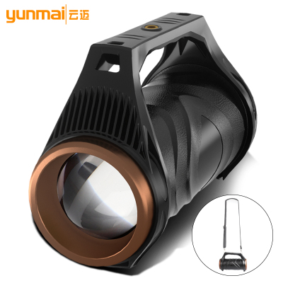 Cross-border XHP99 rotating zoom input-output built-in battery Type-C charging multi-function night angler lantern