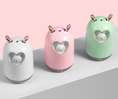 New Creative Little Fairy Rabbit Humidifier Mini USB Home Bedroom Air Purifier Gift Custom Logo