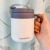 Simple frosted thermal mug with lid for men's and women's office coffee mug student stainless steel domestic water mug