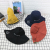 Web celebrity double-faced fisherman hat  versatile basin hat summer sun block sun hat with wind rope cotton hemp hat