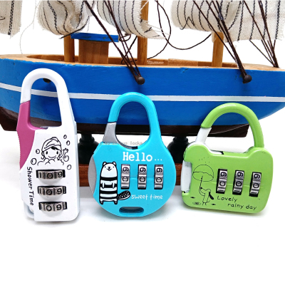 Cute Mini Cartoon Suitcase Lock ,Luggage Lock ,Promotional Locks