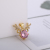 American and American creative x velvet personality DIY novel big zirconia full diamond pendant accessories hot style manufacturers direct sale