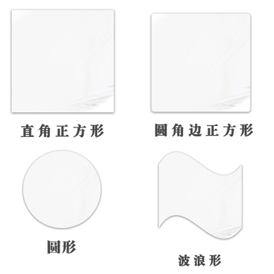 Creative soft mirror self-adhesive wallpaper all over the dressing lens acrylic background wall decoration waterproof mirror