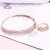 Stone Jewelry Honor Produced Korean Version of the Simple Mori Style Online Influencer Ring Bracelet Silver Rose Golden & Three Colors