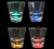 LED flash glass, shot glass, LED plastic shot glass 60ml 2OZ
