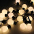 LED Bulb Light String Transparent G50 Bulb Night Stall Led Waterproof Bulb Christmas Lights XINGX Curtain Holiday Light