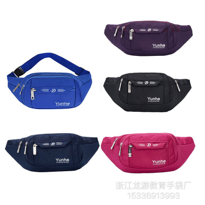 Factory Wholesale New Casual Pockets Men's Waterproof Printed Sports Phone Bag Men's Chest Bag Anti-Theft Wallet
