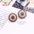 Ins Wind Special-Interest Design Trend Neckwear 520 Birthday Girlfriend Colorful Zircon wei xiang Necklace and Earrings Suite