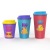 Customizable environment-friendly degradable coffee cup cork double layer anti-ironing cup travel leisure PP coffee cup plastic cup