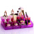 Manufacturers direct cosmetics jewelry storage box transparent plastic lipstick stand home storage box wholesale