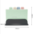 Green creative cutting board set wheat straw cutting board extraction type combination of color cutting board