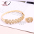 Europe and the United States Luxury Wind Classic Color Seiko Ladies' Bracelet Rhinestones Studded Decoration Trend Chain Bracelet Ring
