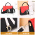 Factory price direct selling multi-functional women's bag 2020 new color contrast fashion trend embroidery line one-shou