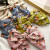 Bow Cartoon Spring Hairpin Japanese and Korean Women's New Three-Layer Fabric Side Clip Hairpin Head Accessories Wholesale