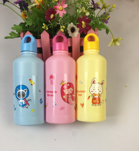 wholesale cartoon plastic sports kettle pe plastic kettle