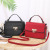 Spot wholesale ladies one-shoulder bag new modern simple solid color bag female students bag ladies handbag stand bags