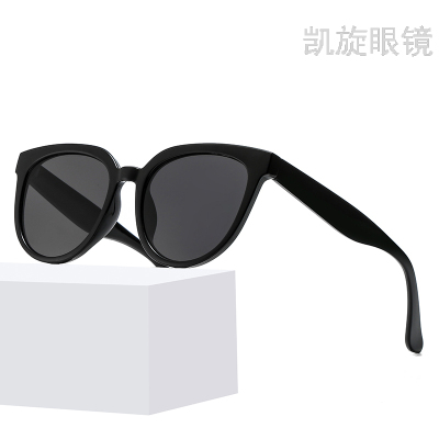 European and American fashion sunglasses vintage cat-eye sunglasses female spot