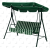 Outdoor swing chair with cover swing tempering chair three swing patio chair spot