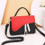 Factory price direct selling multi-functional women's bag 2020 new color contrast fashion trend embroidery line one-shou