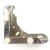 Factory Direct Sales Carved Hollow Iron Cabinet Feet a Furniture Leg Simple and Elegant Furniture Hardware Accessories