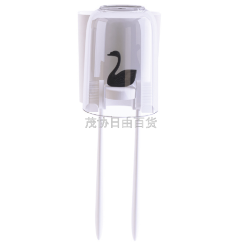 creative swan washing set gargle cup bathroom brushing rack strong suction cup seamless nail-free toothbrush holder