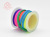 Colorful gradient dyed various weaving DIY hand decorated colorful rope